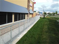 Galvanized Hand Rail Manufactured By ARISS FENCE