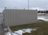 Vinyl Fence Enclosure